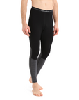 Icebreaker Men's 260 ZoneKnit Leggings Black / Jet Heather - Booley Galway