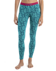 Icebreaker Women's 200 Oasis Leggings Macro Forms - Booley Galway