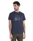 Icebreaker Men's 150 Tech Lite III S/S Tee Van Camp Graphite - Booley Galway