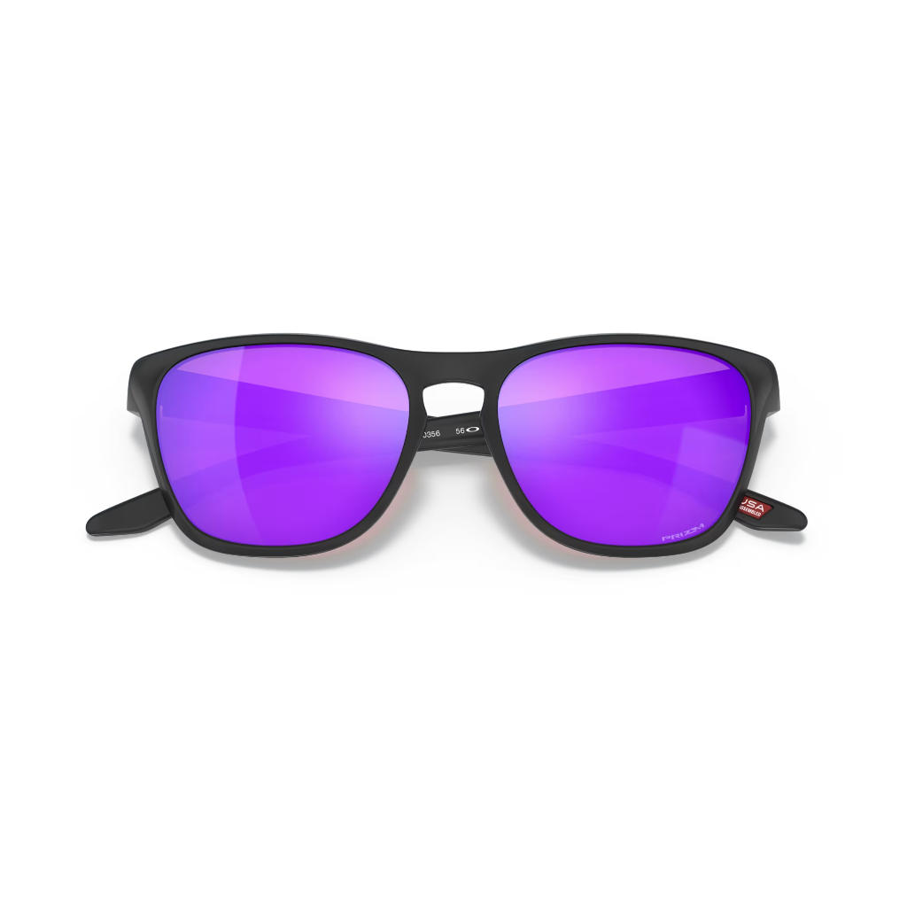 Oakley Manorburn Matte Black / Prizm Violet Lens - Booley Galway