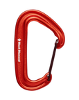 Black Diamond Miniwire Carabiner Red - Booley Galway