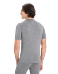 Icebreaker Men's 200 Oasis S/S Crew Gritstone Heather - Booley Galway
