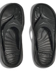 Hoka Men's Ora Recovery Flip 2 Black / Dark Gull Gray - Booley Galway