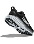 Hoka Men's Bondi 8 Black / White - Booley Galway