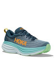 Hoka Men's Bondi 8 Wide Real Teal / Shadow - Booley Galway