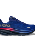 Hoka Women's Clifton 9 GTX Dazzling Blue / Evening Sky - Booley Galway