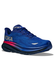 Hoka Women's Clifton 9 GTX Dazzling Blue / Evening Sky - Booley Galway