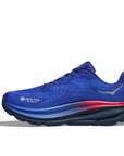 Hoka Women's Clifton 9 GTX Dazzling Blue / Evening Sky - Booley Galway