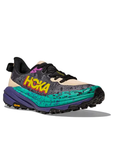 Hoka Men's Speedgoat 6 Oatmeal / Mountain Iris - Booley Galway