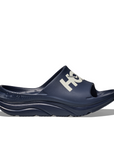 Hoka Unisex Ora Athletic Slide Varsity Navy / White - Booley Galway
