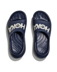 Hoka Unisex Ora Athletic Slide Varsity Navy / White - Booley Galway