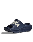 Hoka Unisex Ora Athletic Slide Varsity Navy / White - Booley Galway