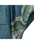 Therm-a-Rest Honcho Poncho Outer Space Topo Wave Print - Booley Galway
