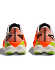 Hoka Men's Mach X 3 White / Neon Tangerine - Booley Galway