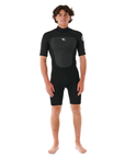 Rip Curl Men's Omega 2mm Back Zip Spring Suit Black - Booley Galway
