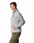Columbia Women's Benton Springs Full Zip Cirrus Grey Heather - Booley Galway