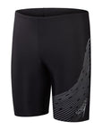 Speedo Men's Medley Logo Jammer Black / Grey - Booley Galway