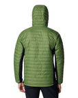 Columbia Men's Powder Pass Hooded Jacket Canteen / Black - Booley Galway