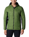Columbia Men's Powder Pass Hooded Jacket Canteen / Black - Booley Galway