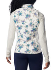 Columbia Women's Powder Pass Vest Sea Salt Tiger Lilies Print - Booley Galway