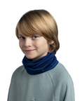 Buff Kids Merino Wool Buff Lightweight Cobalt - Booley Galway