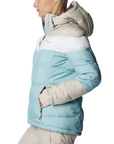 Columbia Women's Abbott Peak Insulated Jacket Aqua Haze / Dark Stone / White - Booley Galway