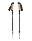Black Diamond Pursuit Shock Trekking Poles Steel Grey / Foam Green - Booley Galway