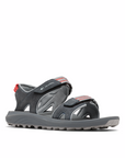 Columbia Women's Trailstorm Hiker 2 Strap Sandal Graphite / Red Hibiscus - Booley Galway