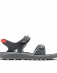 Columbia Women's Trailstorm Hiker 2 Strap Sandal Graphite / Red Hibiscus - Booley Galway