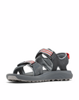 Columbia Women's Trailstorm Hiker 2 Strap Sandal Graphite / Red Hibiscus - Booley Galway