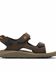 Columbia Men's Trailstorm Hiker 3 Strap Sandal Cordovan / Gold Amber - Booley Galway
