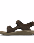 Columbia Men's Trailstorm Hiker 3 Strap Sandal Cordovan / Gold Amber - Booley Galway