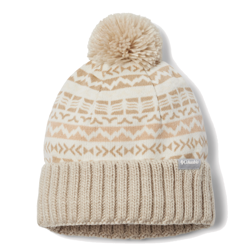 Columbia Sweater Weather Pom Beanie Chalk / Madras - Booley Galway