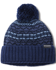 Columbia Sweater Weather Pom Beanie Collegiate Navy / Madras - Booley Galway