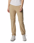 Columbia Women's Saturday Trail II Convertible Pant British Tan - Booley Galway