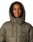 Columbia Women's Pike Lake II Long Jacket Stone Green - Booley Galway