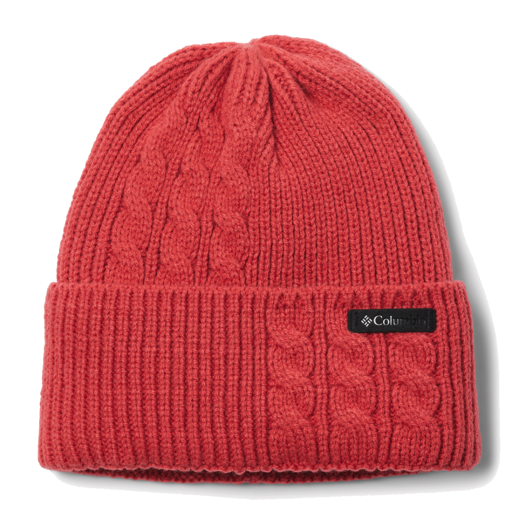 Columbia Women's Agate Pass Cable Knit Beanie Daredevil - Booley Galway