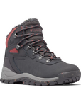 Columbia Women's Newton Ridge Waterproof Omni-Heat II Dark Grey / Beetroot - Booley Galway