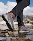 Columbia Women's Newton Ridge Waterproof Omni-Heat II Dark Grey / Beetroot - Booley Galway