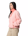 Columbia Women's Sequoia 1/2 Zip Fleece Pink Sand / Alpen - Booley Galway