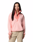 Columbia Women's Sequoia 1/2 Zip Fleece Pink Sand / Alpen - Booley Galway