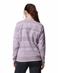 Columbia Women's Benton Springs Printed 1/2 Snap Fleece Shale Purple / Deschutes Days - Booley Galway