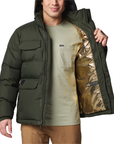 Columbia Men's Landroamer Hooded Puffer Jacket Greenscape - Booley Galway