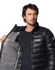 Columbia Men's Arctic Crest Down Jacket Black - Booley Galway