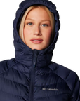 Columbia Women's Powder Lite II Hooded Jacket Collegiate Navy - Booley Galway