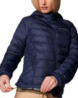 Columbia Women's Powder Lite II Hooded Jacket Collegiate Navy - Booley Galway