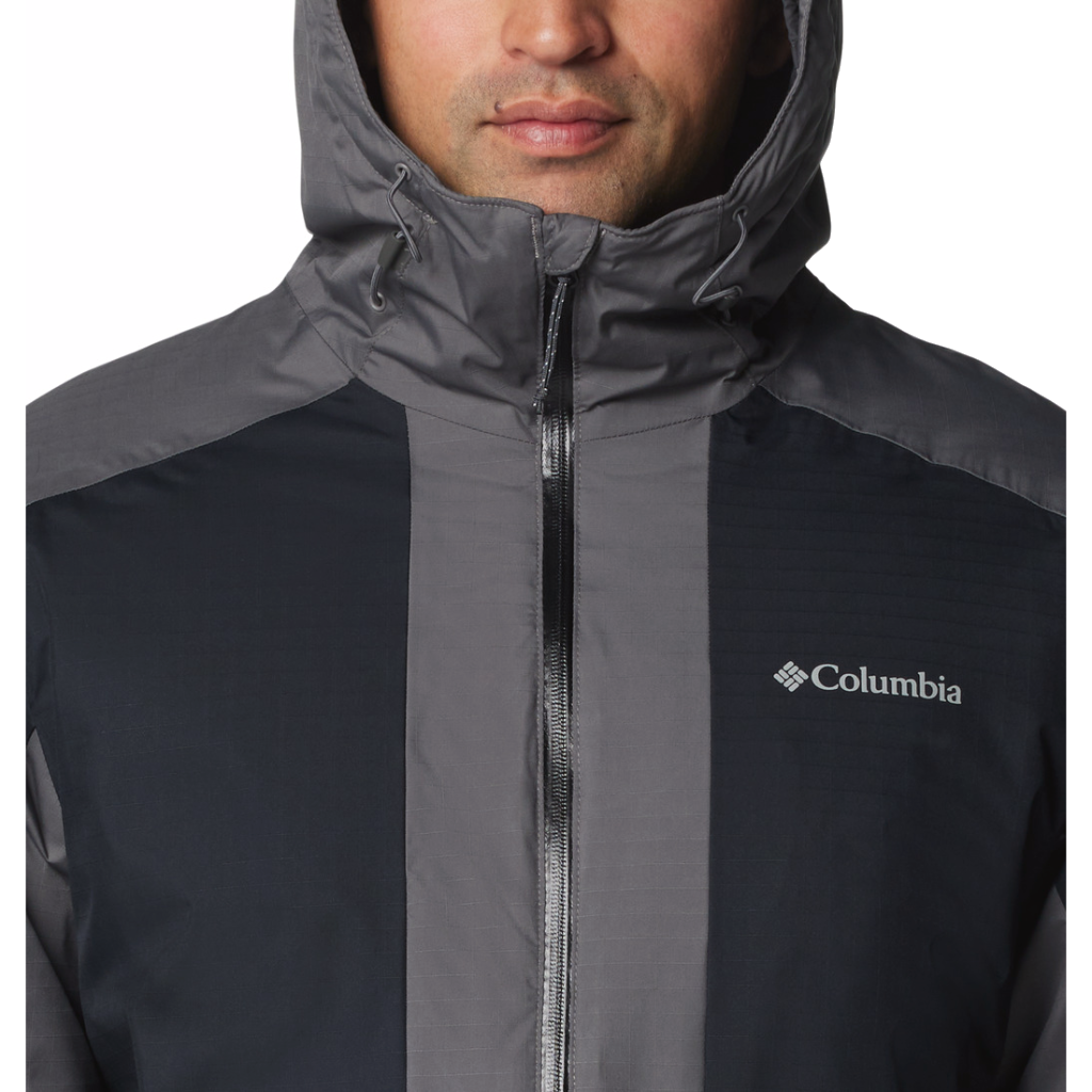 Columbia Men's Point Park II Insulated Jacket City Grey/Black - Booley Galway