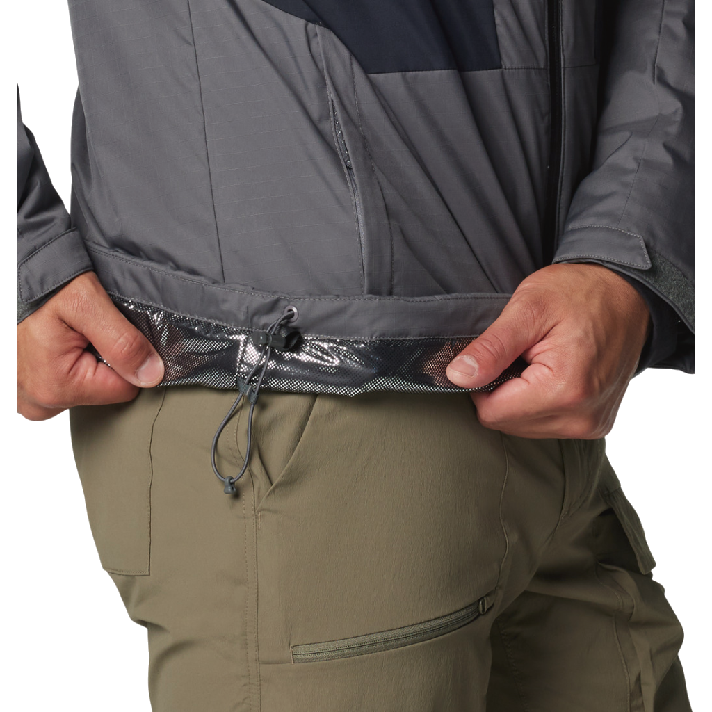 Columbia Men's Point Park II Insulated Jacket City Grey/Black - Booley Galway