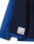 Columbia Kids Rainy Trails II Fleece Lined Jacket - Boys Mountain Blue / Collegiate Navy Slub - Booley Galway