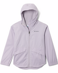 Columbia Kids Rainy Trails II Fleece Lined Jacket - Girls Lavender Pearl - Booley Galway